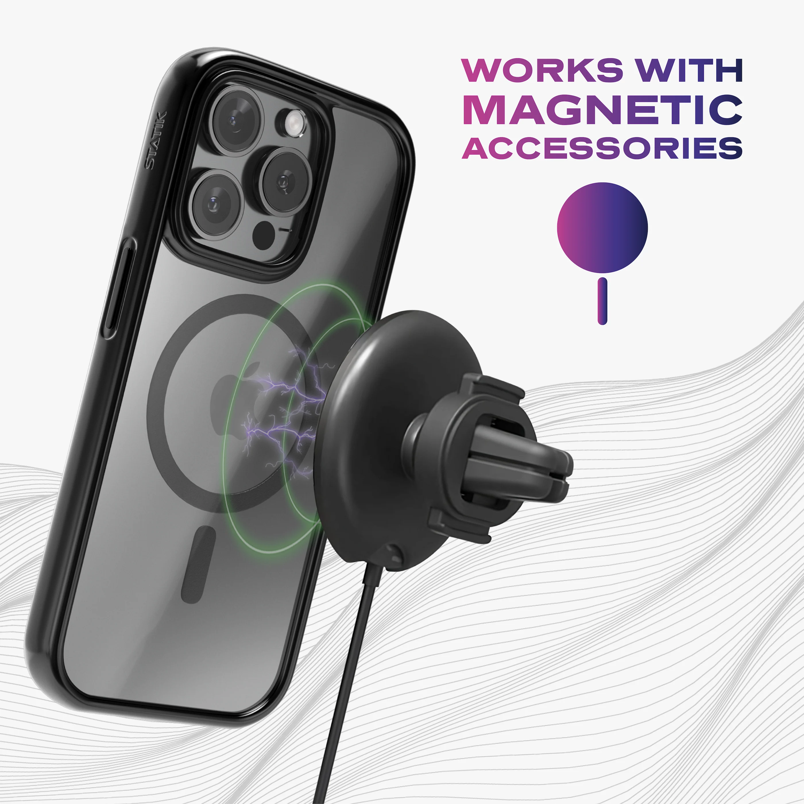 DeltaShock™ Phone Case | Black - Image 5